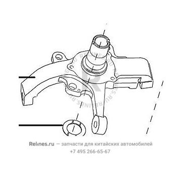 3001101XK85XB_-_دنجل امامي يسار وينجل 7 اصلي